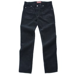 duze spodnie sztruksowe Viking Jeans - czarne
