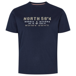 North 56 4 Duża Koszulka - Granat