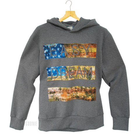 Maxfort Duża Bluza Dream - Szara melanż Maxfort Duża Bluza Dream - Szara melanż