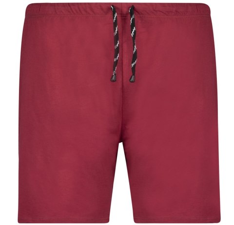 Adamo Lekkie Spodenki bawełniane - Bordo