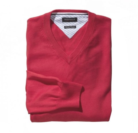 Duży Sweter Redfield - Czerwony