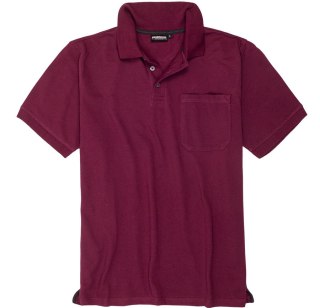 RF Duża Koszulka Polo Adamo Bordo