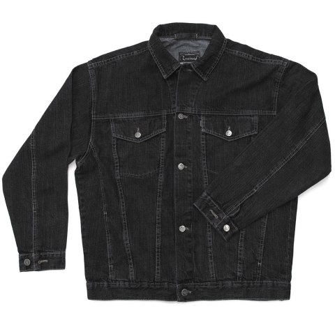 Viking Kurtka Jeans - Czarna Viking Kurtka Jeans - Czarna