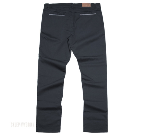 205 Viking Spodnie Chino Wizytowe Luka - Czarne 205 Viking Spodnie Chino Wizytowe Luka - Czarne