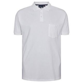 North 56 4 Duża Koszulka Polo - Biała