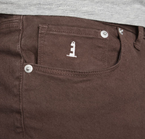 North 56 4 Duże Spodnie Jeans - Brąz North 56 4 Duże Spodnie Jeans - Brąz