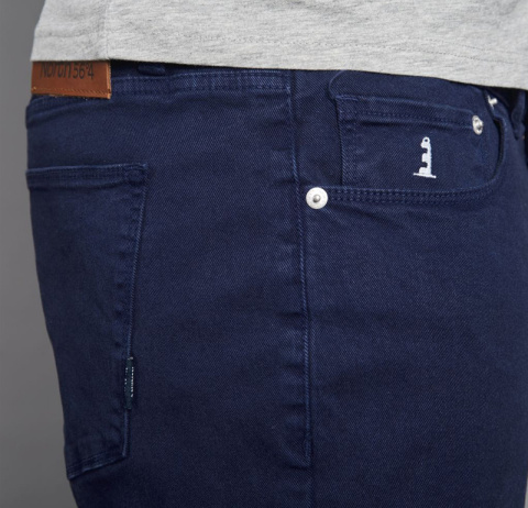 North 56 4 Duże Spodnie Jeans - Granat North 56 4 Duże Spodnie Jeans - Granat