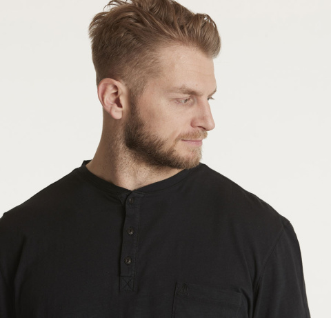 North 56Denim Duża Koszulka Longsleeve - Czarny North 56Denim Duża Koszulka Longsleeve - Czarny