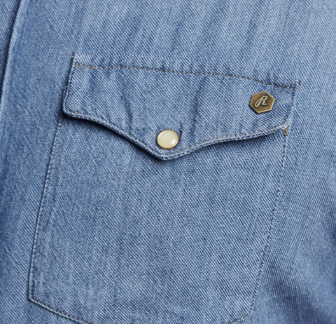 Replika Duża Koszula Jeans Replika Duża Koszula Jeans