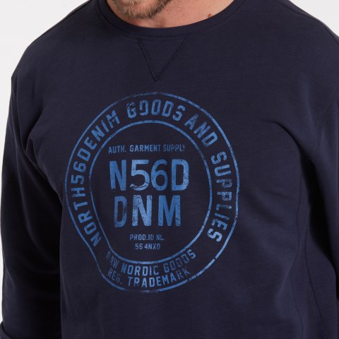 North 56Denim Duża Bluza - Granat North 56Denim Duża Bluza - Granat