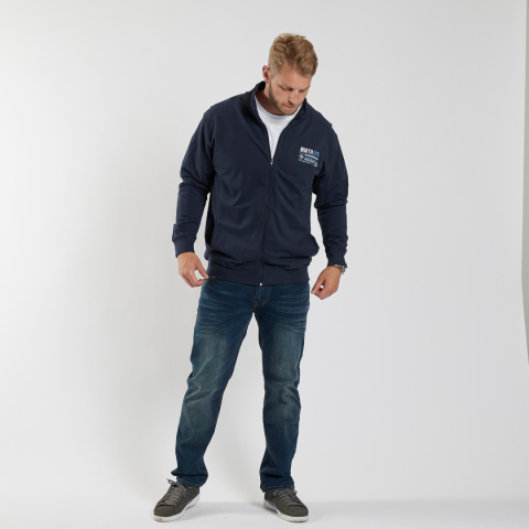 North 56Denim Duża Bluza - Granat North 56Denim Duża Bluza - Granat