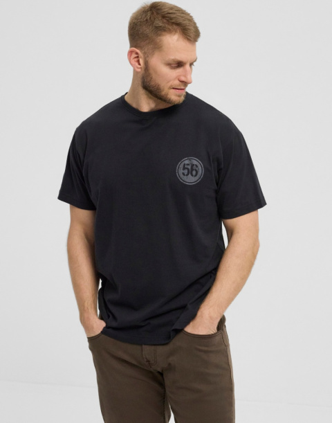 North 56Denim Duża Koszulka Black North 56Denim Duża Koszulka Black