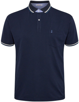 North 56 4 Duża Koszulka Polo Granatowa