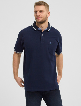 North 56 4 Duża Koszulka Polo Granatowa