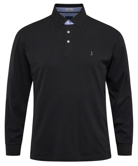 North 56 4 Duża Koszulka Polo Longsleeve Czarma North 56 4 Duża Koszulka Polo Longsleeve Czarma