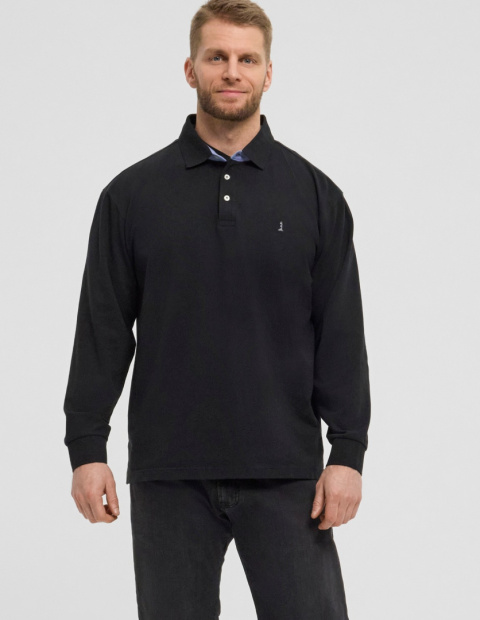 North 56 4 Duża Koszulka Polo Longsleeve Czarma North 56 4 Duża Koszulka Polo Longsleeve Czarma