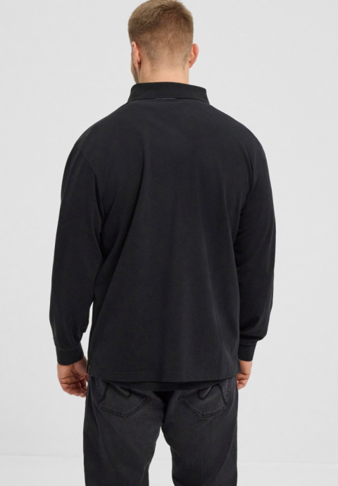 North 56 4 Duża Koszulka Polo Longsleeve Czarma North 56 4 Duża Koszulka Polo Longsleeve Czarma