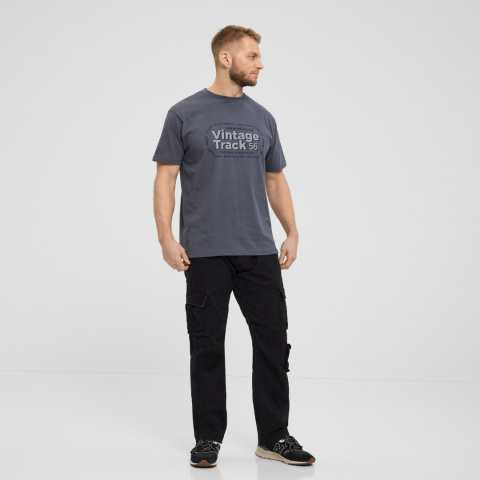 North 56Denim Duża Koszulka Szara North 56Denim Duża Koszulka Szara