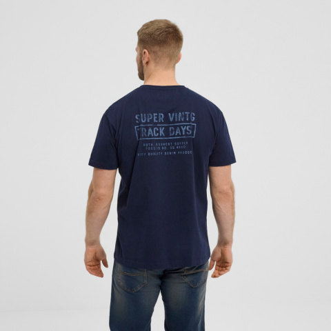 North 56Denim Duża Koszulka Navy North 56Denim Duża Koszulka Navy