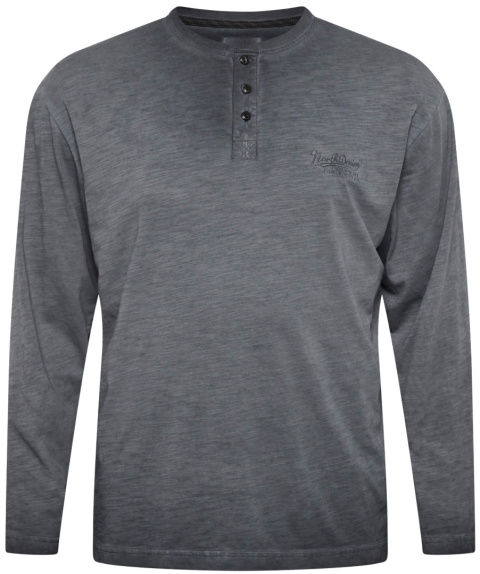 North 56Denim Duża Koszulka Longsleeve - Szary North 56Denim Duża Koszulka Longsleeve - Szary