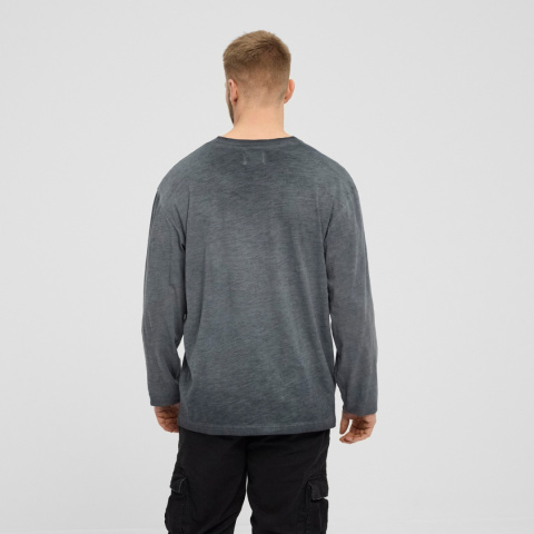 North 56Denim Duża Koszulka Longsleeve - Szary North 56Denim Duża Koszulka Longsleeve - Szary