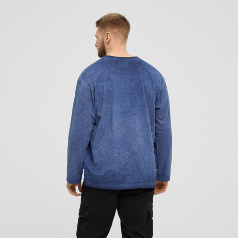 North 56Denim Duża Koszulka Longsleeve - Blue North 56Denim Duża Koszulka Longsleeve - Blue