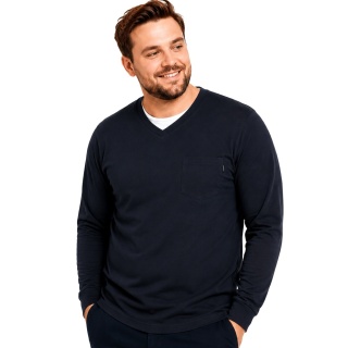 Duża Koszulka Longsleeve Viking - Czarny