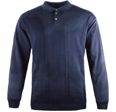 Duży Sweter Espionage - Granatowy Duży Sweter Espionage - Granatowy