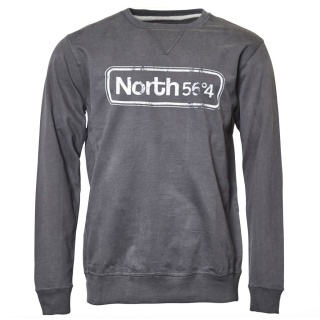 North 56 4 Duża Bluza - Szara