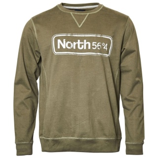 North 56 4 Duża Bluza - Oliwka