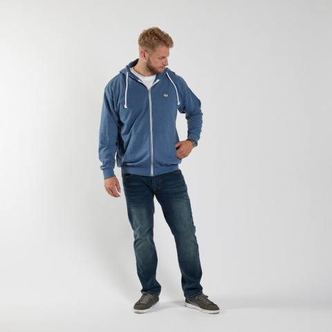 North 56 4 Duża Bluza z kapturem - Blue North 56 4 Duża Bluza z kapturem - Blue
