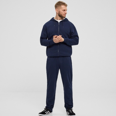 North 56 4 Duża Bluza z kapturem - Granatowa