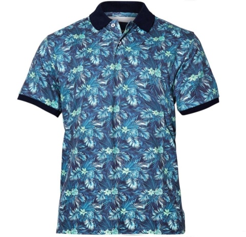North 56 4 Duża Koszulka Polo Blue