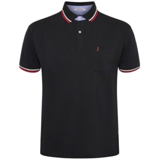 North 56 4 Duża Koszulka Polo Czarna