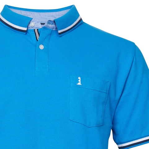 North 56 4 Duża Koszulka Polo - Blue