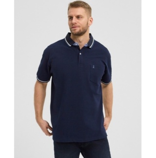 North 56 4 Duża Koszulka Polo Granatowa