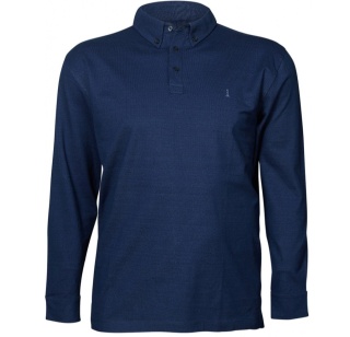 North 56 4 Duża Koszulka Polo Longsleeve Granat