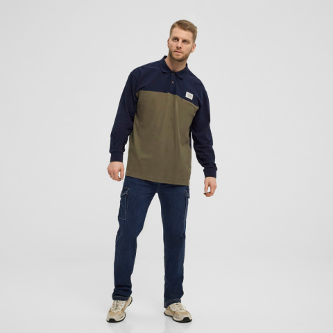 North 56Denim Duża Koszulka Polo Longsleeve North 56Denim Duża Koszulka Polo Longsleeve