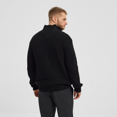 North 56Denim Duży Sweter Black North 56Denim Duży Sweter Black