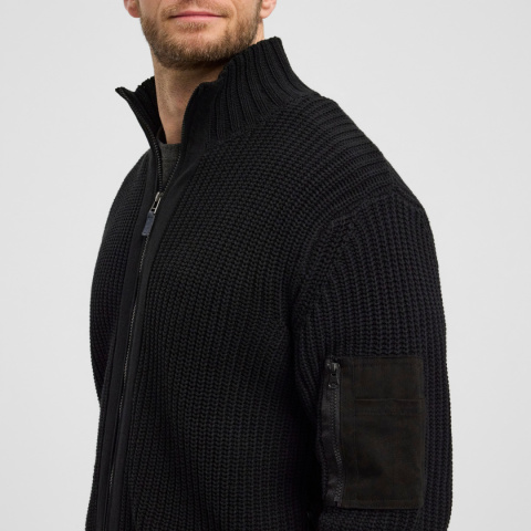 North 56Denim Duży Sweter Black North 56Denim Duży Sweter Black