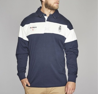 North 56Denim Duża Koszulka Polo Longsleeve