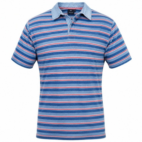 Replika Duża Koszulka Polo - Blue