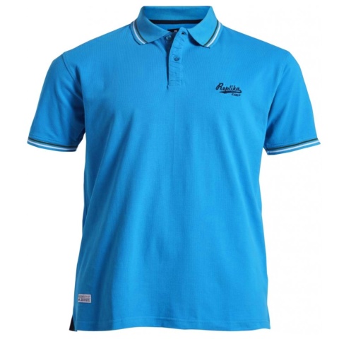 Replika Duża Koszulka Polo - Blue