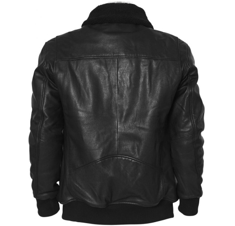 Replika Duża Kurtka Zimowa Skórzana