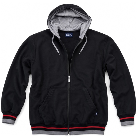 Viking Bluza z kapturem - Czarna