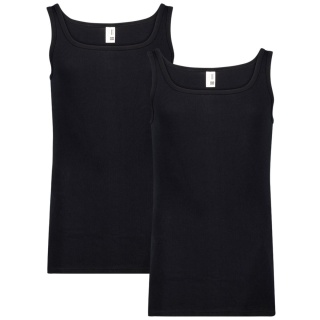 Duża Podkoszulka Adamo 2pack - Czarna