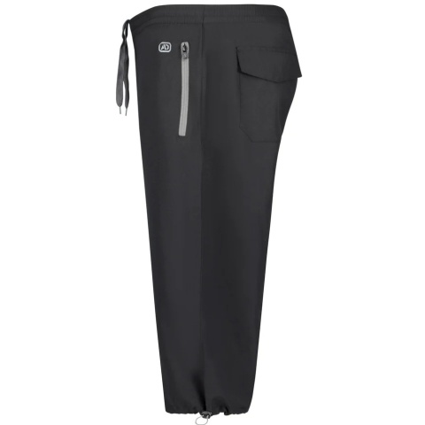 Adamo Spodnie 3/4 Fitness - Czarne