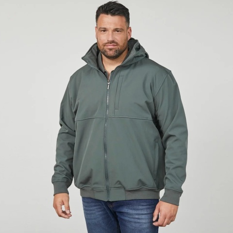 North Latitude Duża Kurtka Softshell - Petrol