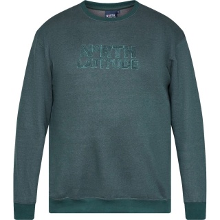 North Latitude Duża Bluza - Dark Green