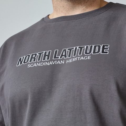 North Latitude Duża Bluza - Szara